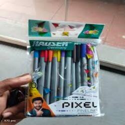 HAUSER PIXEL FINELINER - 10 VIVID Ink Colours